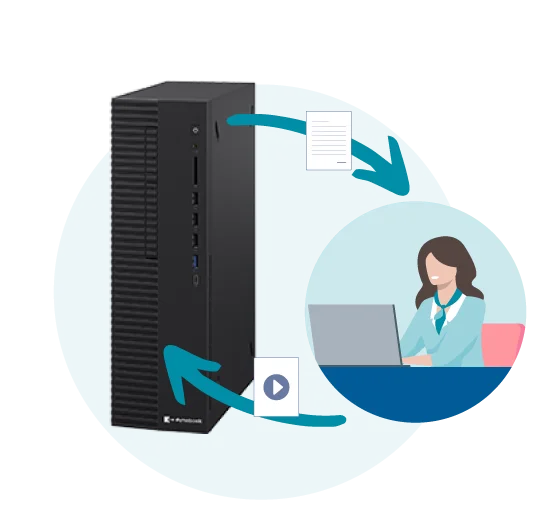 録音した音声からも議事録作成可能