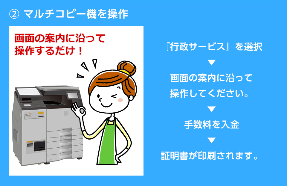 画面の案内に沿って操作するだけ!
