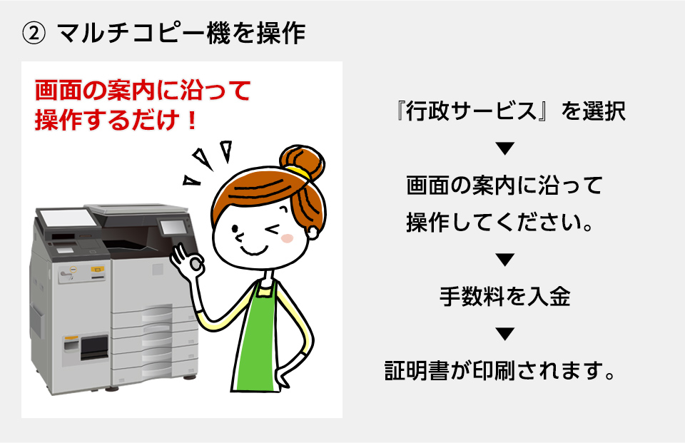 画面の案内に沿って操作するだけ！