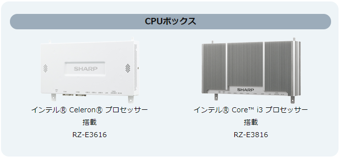 CPUボックス2モデル