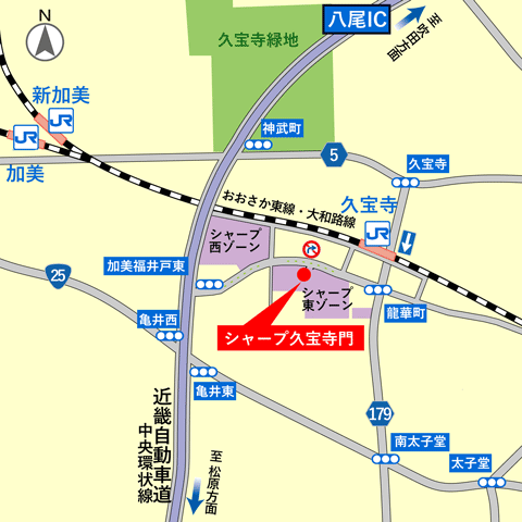 大阪テクニカルセンター地図